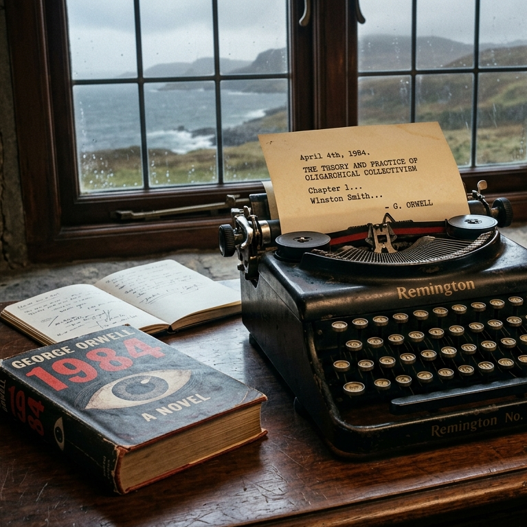 1984 Não Previu o Futuro. Orwell Entendeu o Ser Humano.